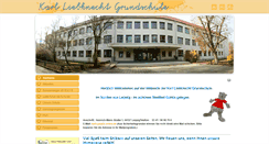 Desktop Screenshot of karl-liebknecht-schule.de